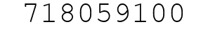 Number 718059100.