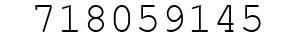 Number 718059145.