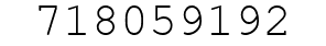 Number 718059192.
