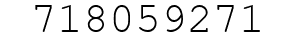 Number 718059271.