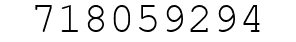 Number 718059294.