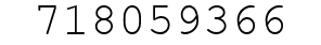 Number 718059366.