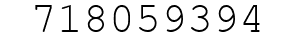 Number 718059394.