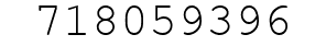 Number 718059396.