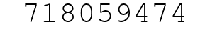 Number 718059474.