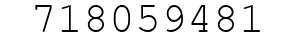 Number 718059481.