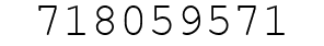 Number 718059571.