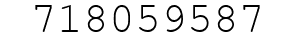 Number 718059587.