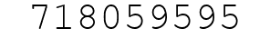 Number 718059595.