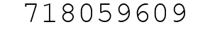 Number 718059609.