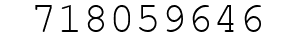 Number 718059646.