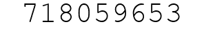 Number 718059653.