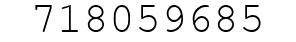 Number 718059685.