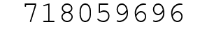 Number 718059696.