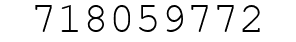 Number 718059772.