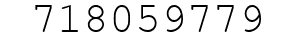Number 718059779.