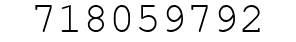 Number 718059792.