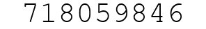 Number 718059846.