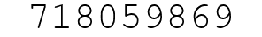 Number 718059869.