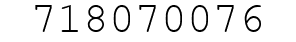 Number 718070076.