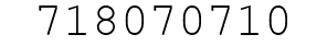 Number 718070710.