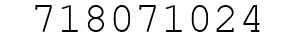 Number 718071024.