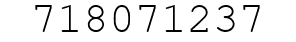 Number 718071237.