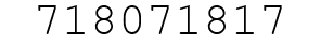 Number 718071817.
