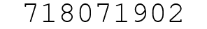 Number 718071902.