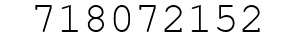 Number 718072152.