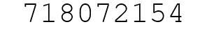 Number 718072154.