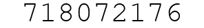 Number 718072176.