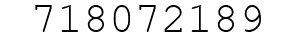 Number 718072189.