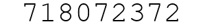 Number 718072372.