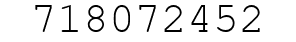 Number 718072452.