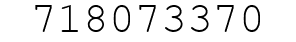 Number 718073370.