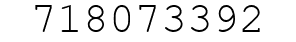 Number 718073392.