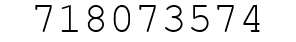 Number 718073574.