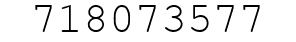Number 718073577.