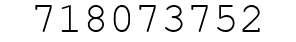 Number 718073752.