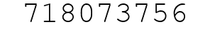 Number 718073756.