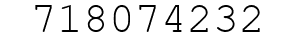 Number 718074232.