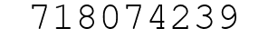 Number 718074239.