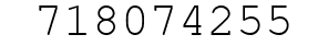 Number 718074255.