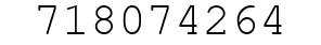 Number 718074264.