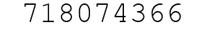 Number 718074366.