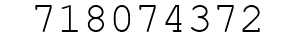 Number 718074372.