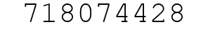 Number 718074428.