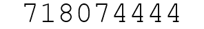 Number 718074444.