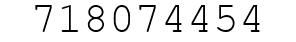 Number 718074454.